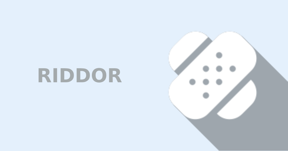 RIDDOR TRAINING ELEARNING